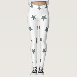 Marine Star imprimé leggings actif