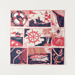 Marine story tapestry