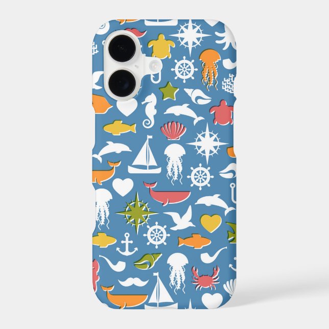 Marine Symbols Pattern (Back)