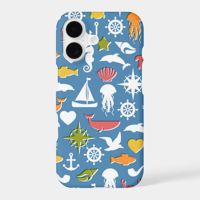 Marine Symbols Pattern (Back)