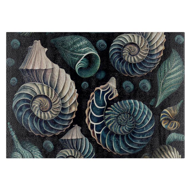 Marine Treasures Cutting Board (Front)