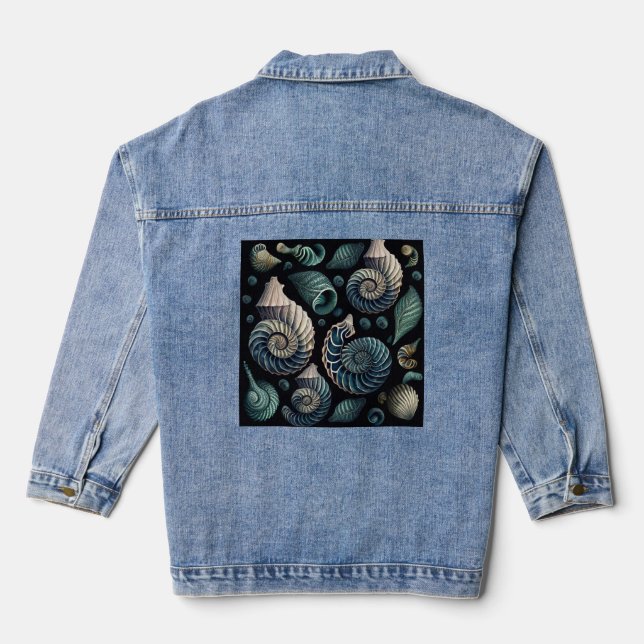 Marine Treasures Denim Jacket (Back)