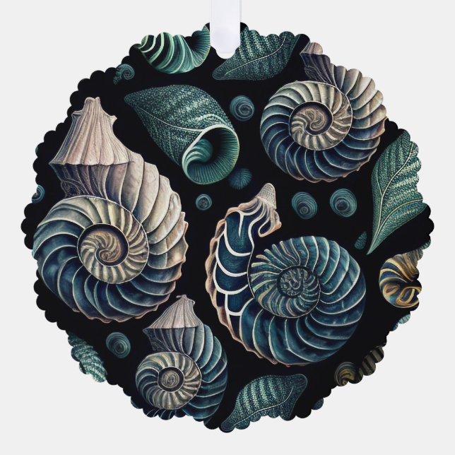 Marine Treasures Ornament Card (Front)