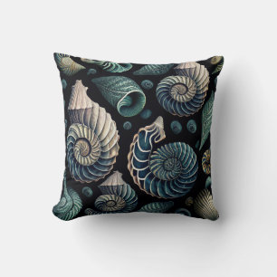 Marine Treasures Throw Pillow