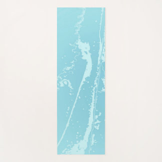 Marine Vibes Abstract Yoga Mat