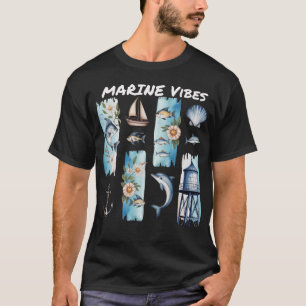 Marine Vibes Ocean Fun T-Shirt