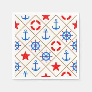 Marine walk . napkin