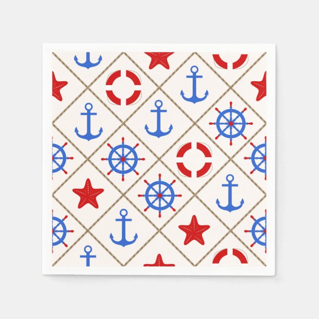 Marine walk . napkin (Front)