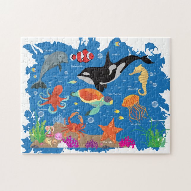 Marine World Jigsaw Puzzle (Horizontal)