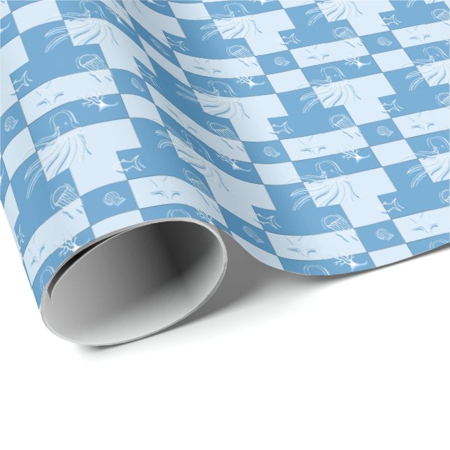 Marine Wrapping Paper (Roll Corner)