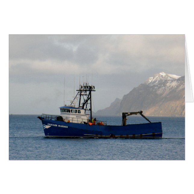 Mariner Cascade, Bateau de crabe en hollandais Har (Devant horizontal)