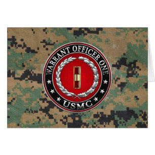 Marines américains : Adjudant un (USMC WO-1) [3D]