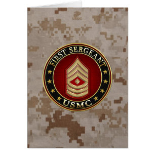 Marines américains : Premier sergent (USMC 1er Sg