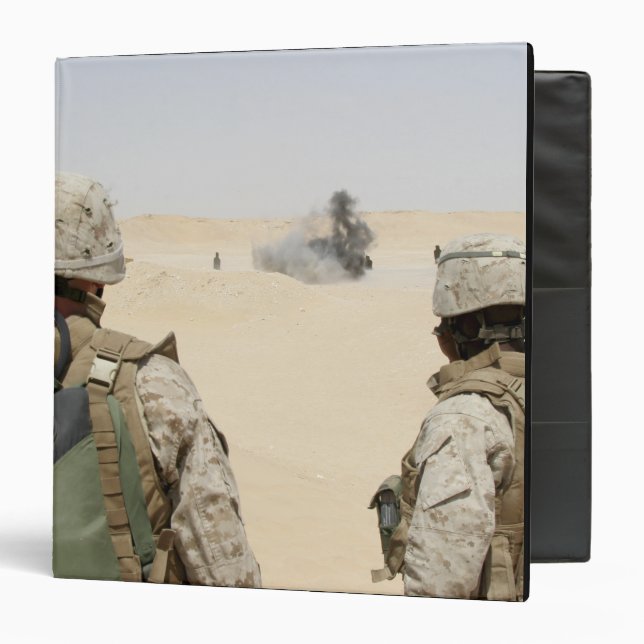 Marines and sailors binder (Front/Inside)