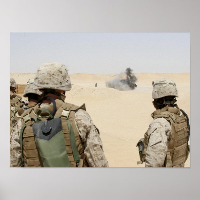 Marines and sailors poster (Front)