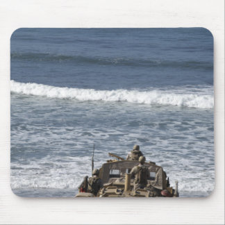 Marines anticipate the arrival mouse pad