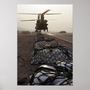 Marines attach sling loads poster