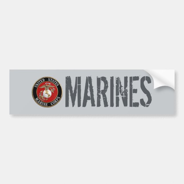 Marines (Aviation) Bumper Sticker (Front)