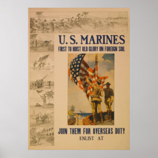 Marines des États-Unis : 1913 - Poster