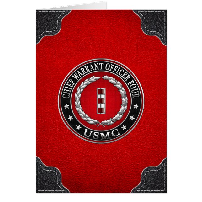 Marines des États-Unis : Adjudant-chef quatre (USM (Devant)