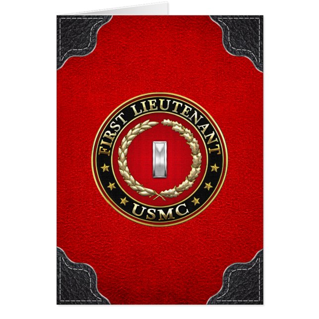 Marines des États-Unis : Premier lieutenant (USMC  (Devant)