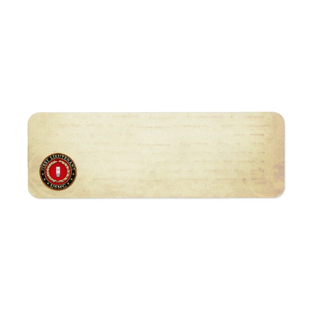 Marines des États-Unis : Premier lieutenant (USMC  (Devant)