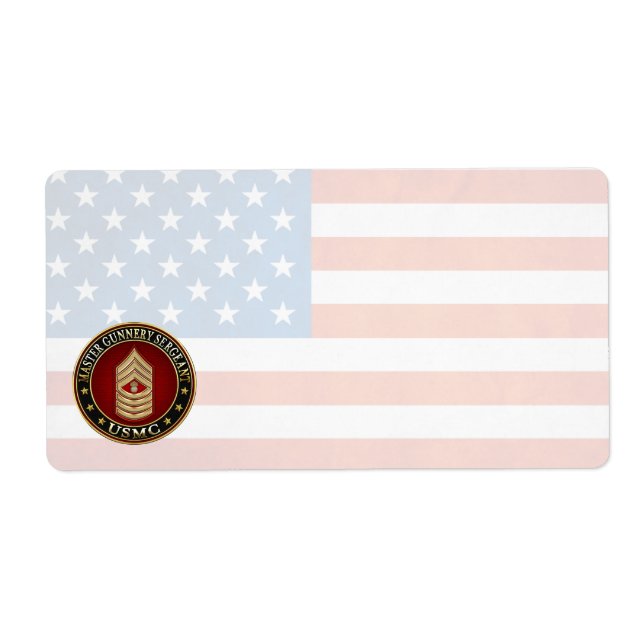 Marines des USA : Sergent d'artillerie principal (Devant)