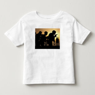 Marines fire 9mm handguns toddler t-shirt