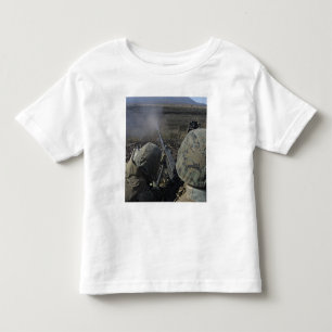 Marines fire an M2 50 calibre machine gun Toddler T-shirt