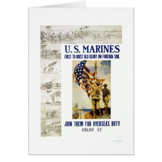 Marines - First to Hoist Old Glory on Foreign Soil