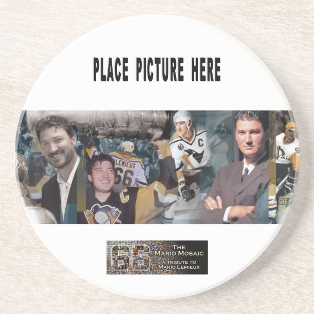 Mario Mosaic Coasters w/ Individual Photo (Front)