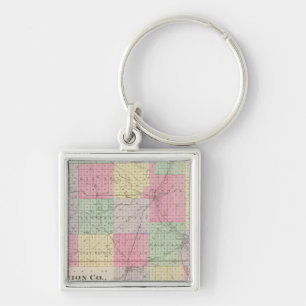 Marion County, Hillsboro, Lehigh, Kansas Keychain