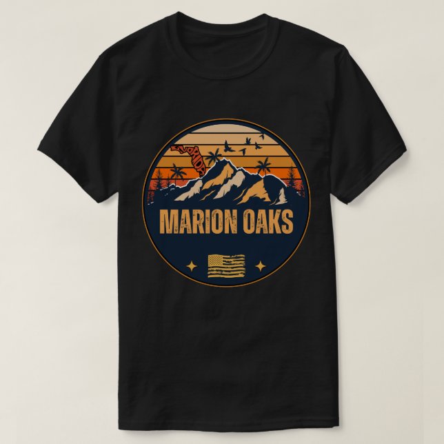 Marion Oaks, Florida  T-Shirt (Design Front)