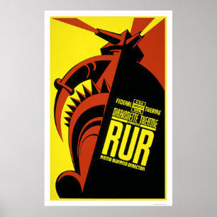 Marionette Theatre 1938 WPA Poster