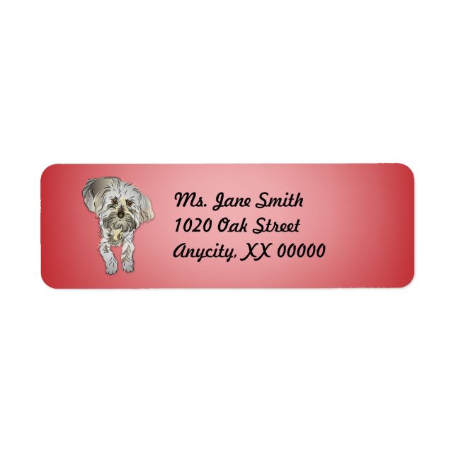 Marionnette Maltipoo rose (Devant)