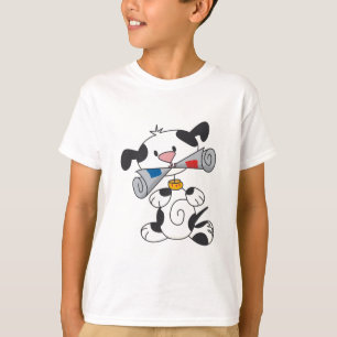 Marionnettes avec T-shirts et cadeaux de journaux