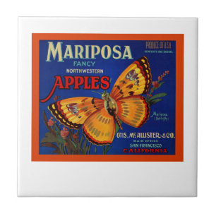 Mariposa Apples Tile