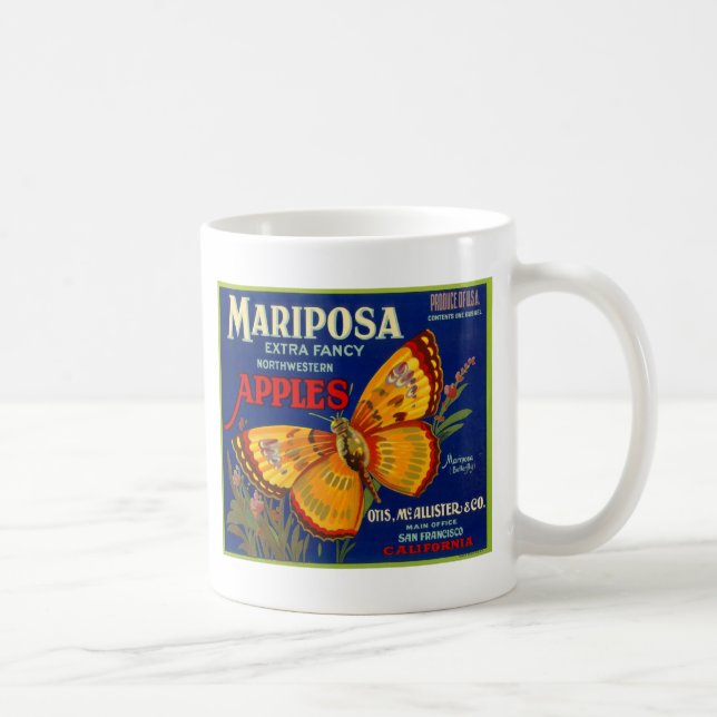 mariposa coffee mug (Right)