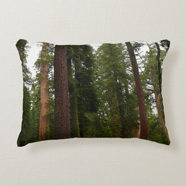Mariposa Grove in Yosemite National Park Decorative Pillow (Front)