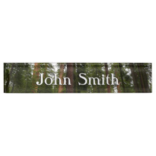 Mariposa Grove in Yosemite National Park Nameplate