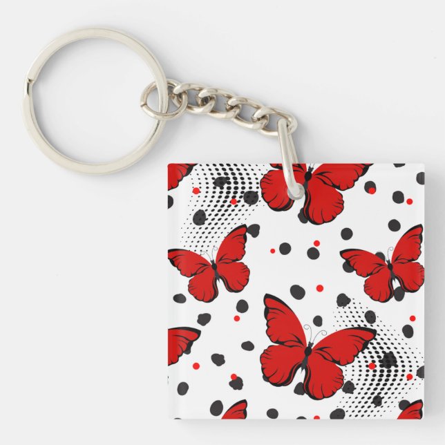 mariposas keychain (Front)