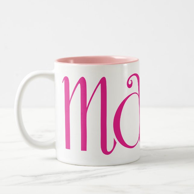 Marisa cherry pink Mug (Left)