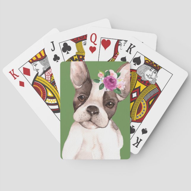 Marisol the French Bulldog Playing Cards (Back)