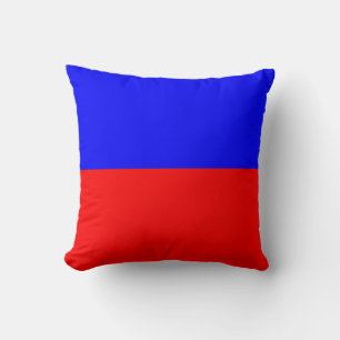 Maritime Flag E — Echo Throw Pillow