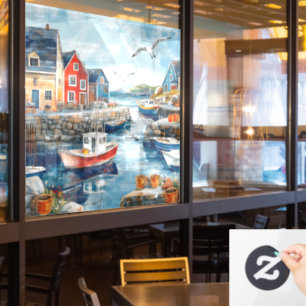 Maritime Hamlet Window Cling