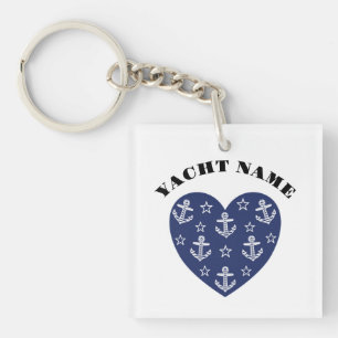 Maritime Heart T-Shirt Throw Pillow Keychain