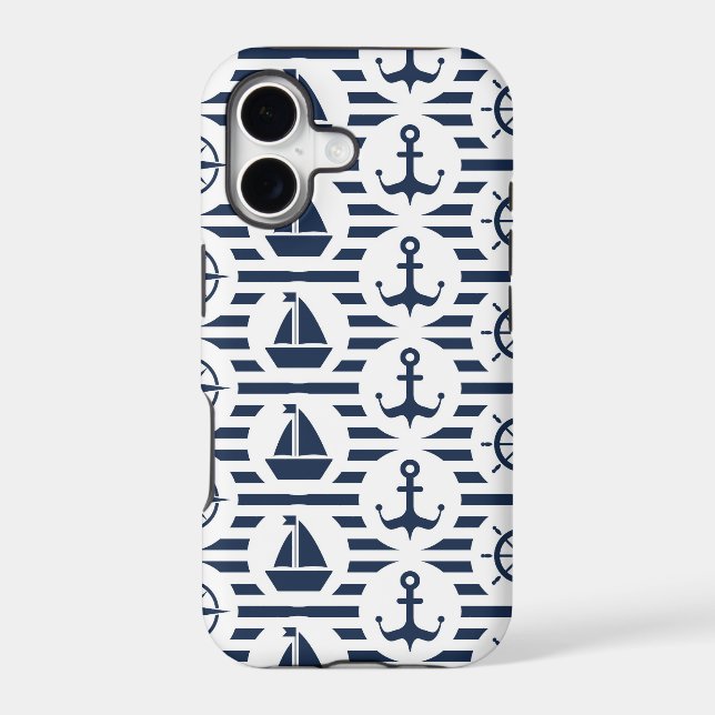 Maritime In Blue Pattern (Back)