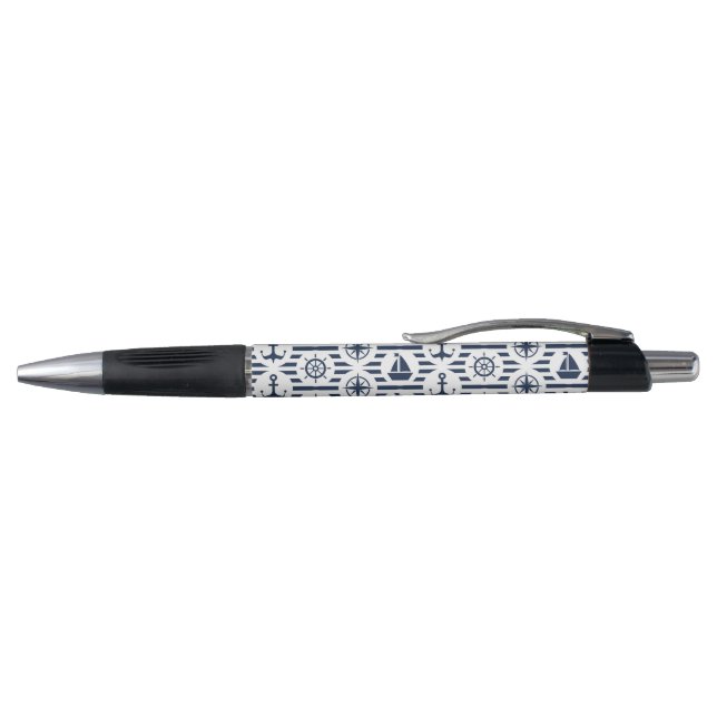 Maritime In Blue Pattern Pen (Top)