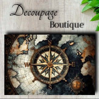 Maritime Legacy Decoupage Tissue Paper