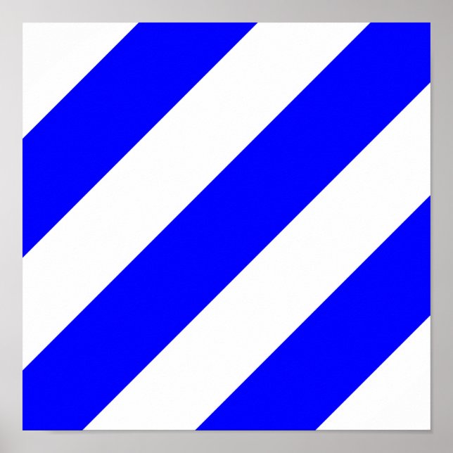 maritime nautical alphabet number six symbol flag  poster (Front)